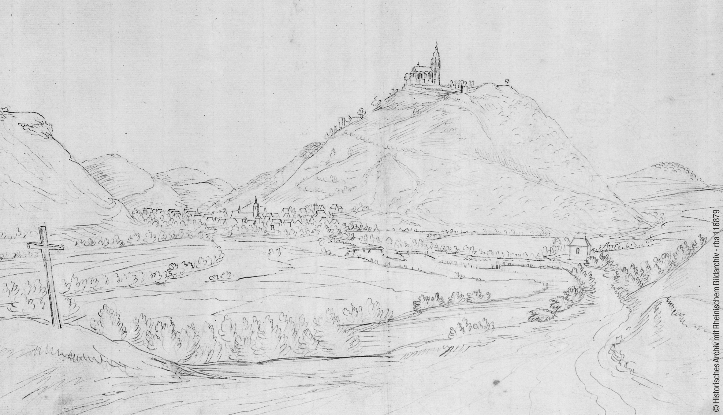 Stadtansicht von 1730
